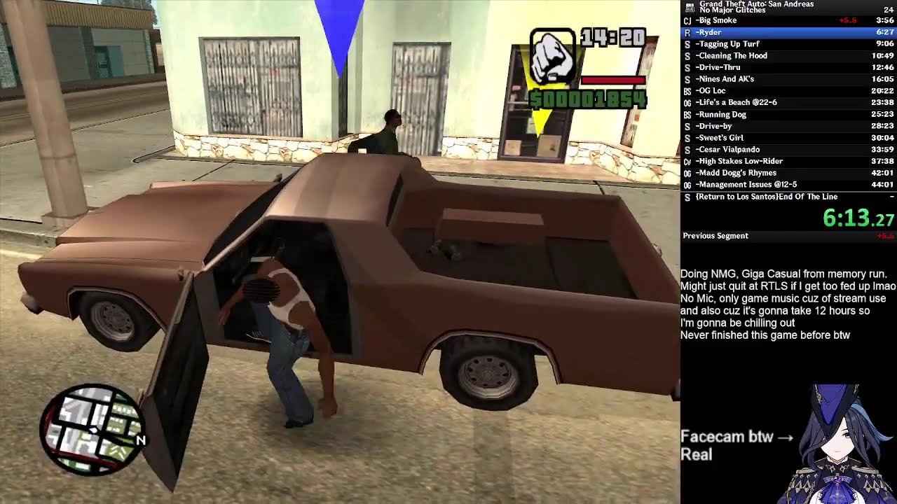 My Run for Joshimuz's GTA: SA Community Race