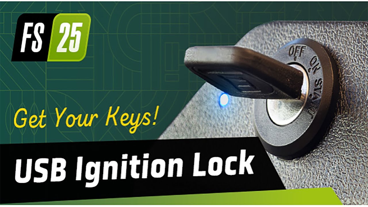Fs25 USB Ignition Lock!! All the info you need to know!!