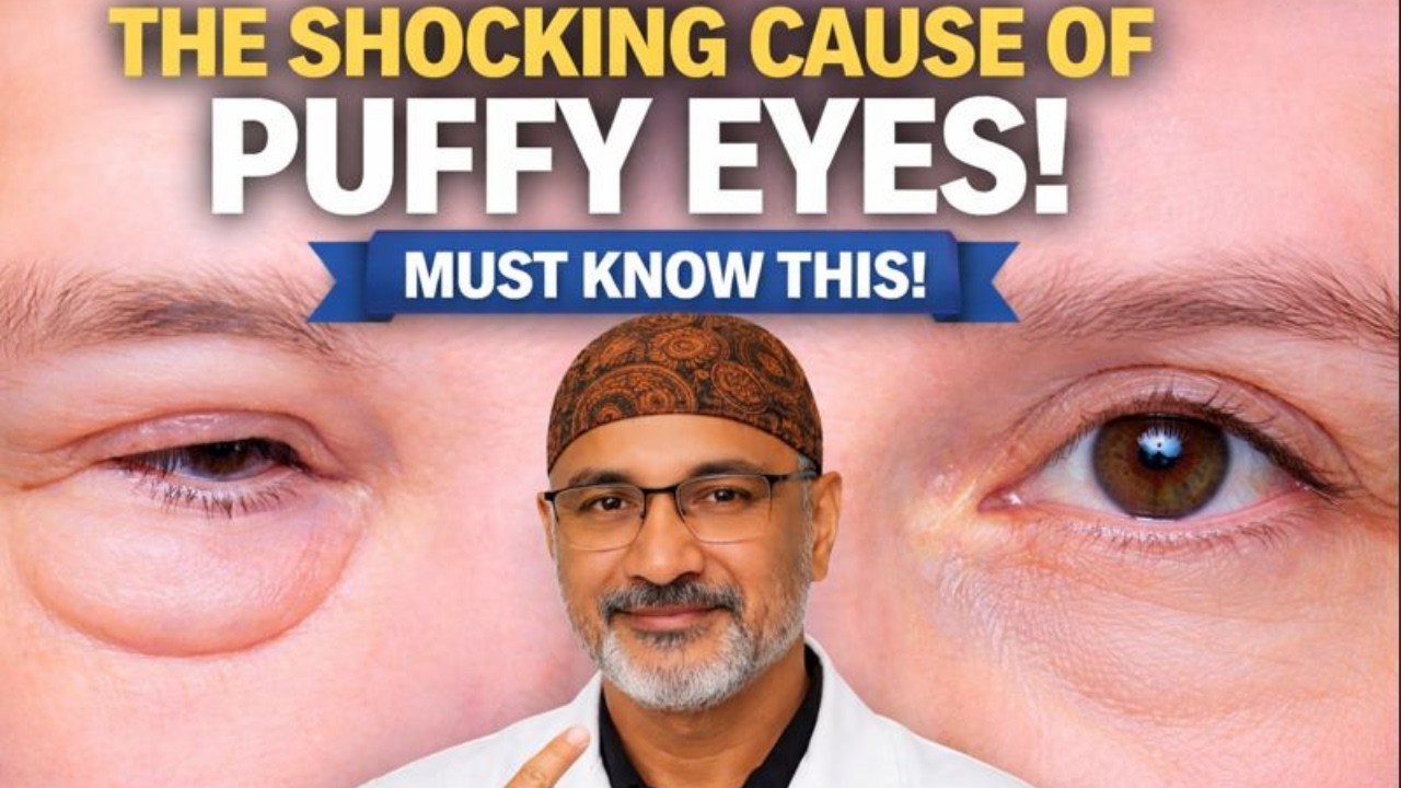 THIS is How You Get Rid of Puffy Eyes FOR GOOD!