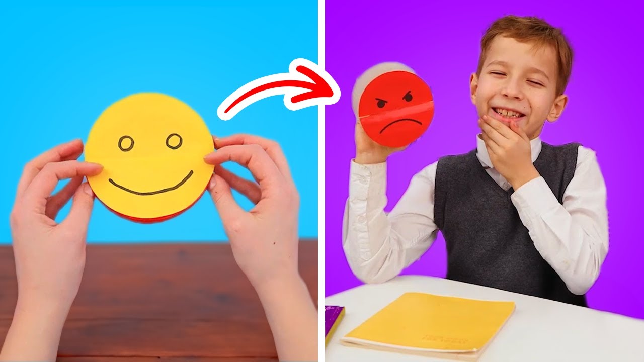 Paper Emoji Fun! 🎉✂️ Create, Laugh & Learn with More Awesome Crafts! 😍