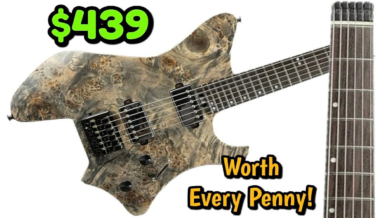 Eart GW2 Headless Guitar Is A Pristine Rock Machine Straight Out The Box!! Incredible Value!