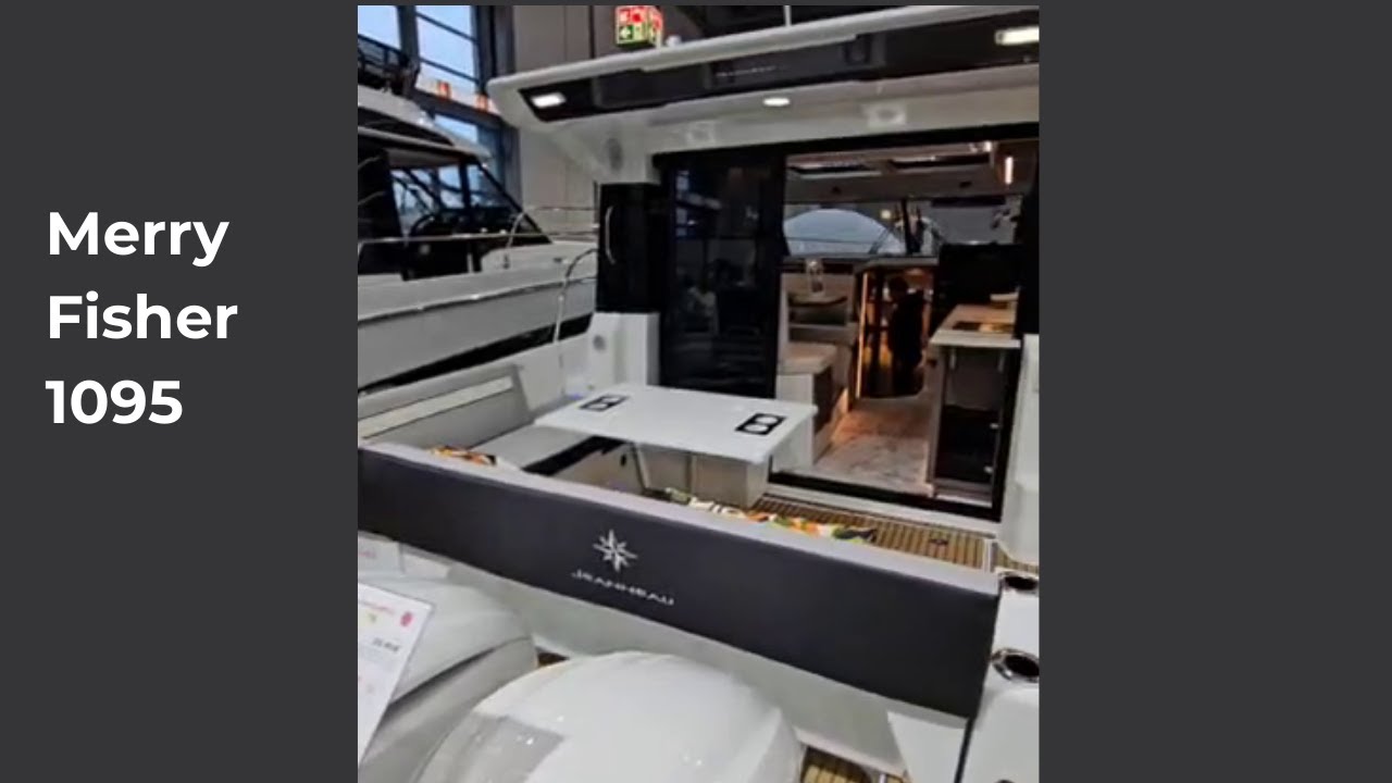 Jeanneau Merry Fisher 1095 | Новинка выставки катеров 2026