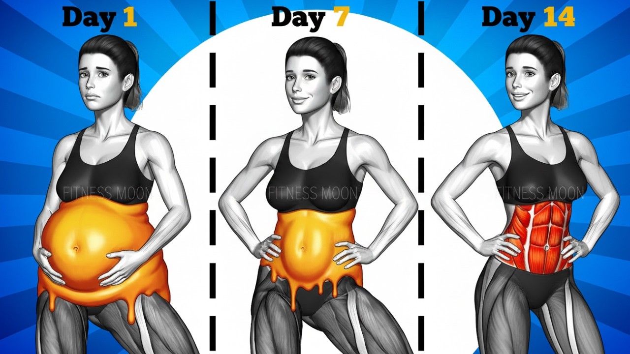 30-Min Standing Belly Fat Melter 🔥 Flatten Hanging Stomach & Sculpt a Slim Waist at Home ✨