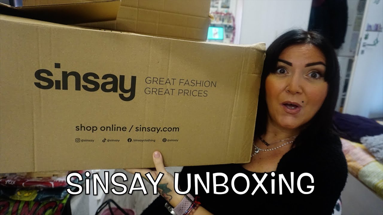 SINSAY HAUL UNBOXING INSIEME 😍💖