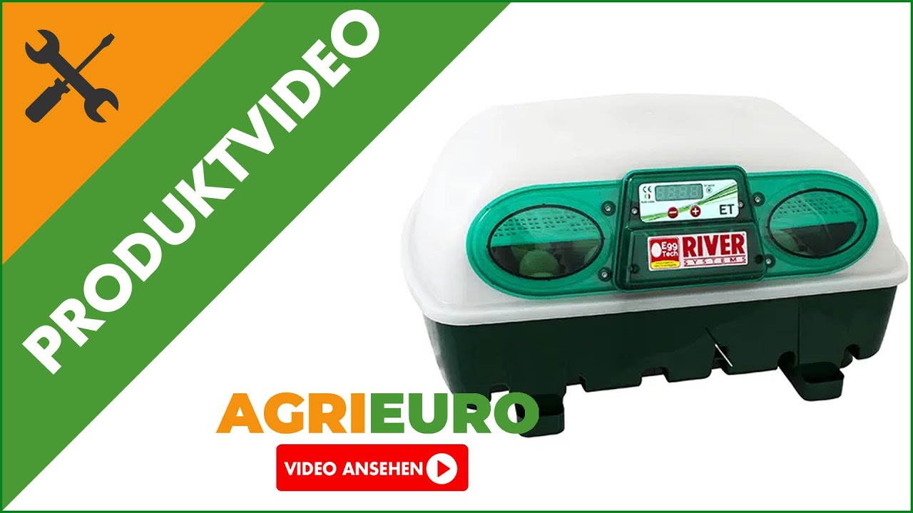 Produktvideo River Systems ET 24 Halbautomatische Brutmaschine f&uuml;r Eier