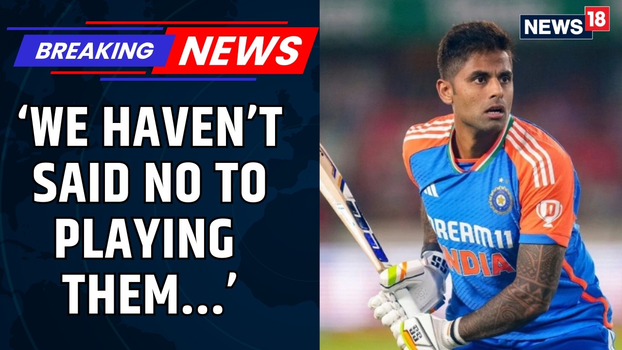 'Humne Mana Nahi Kiya': Suryakumar Yadav Breaks Silence On India-Pakistan T20 WC Row | News18