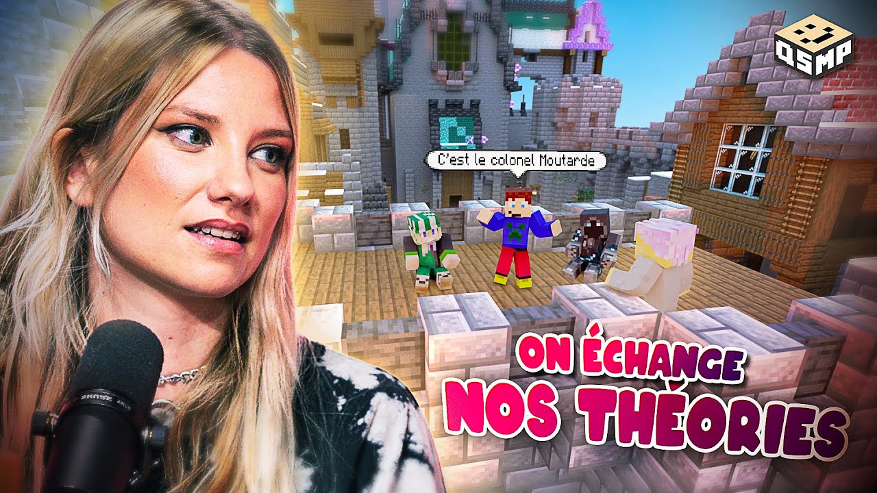 BagheReplay - On échange nos théories avec Philza, BadBoyHalo, et AyPierre // Minecraft QSMP #88