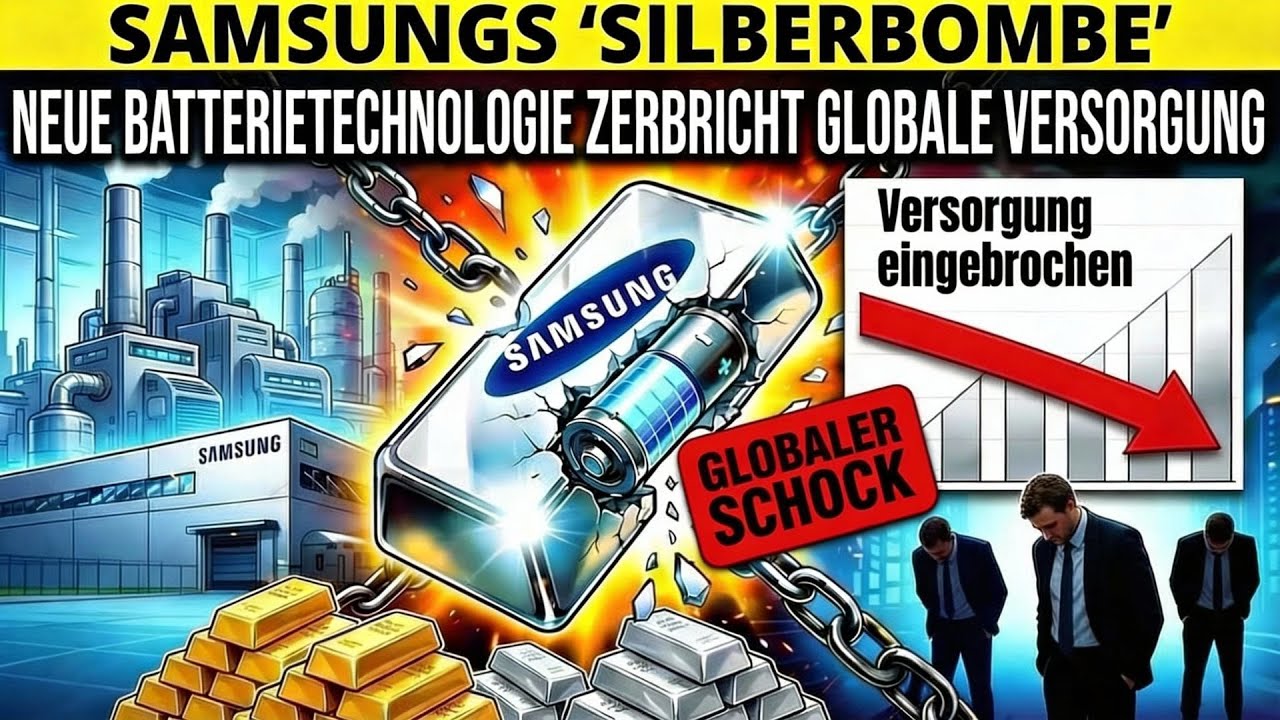 Versch&auml;rft Samsung die Silberkrise? Die Batterie, die die Welt ver&auml;ndern kann