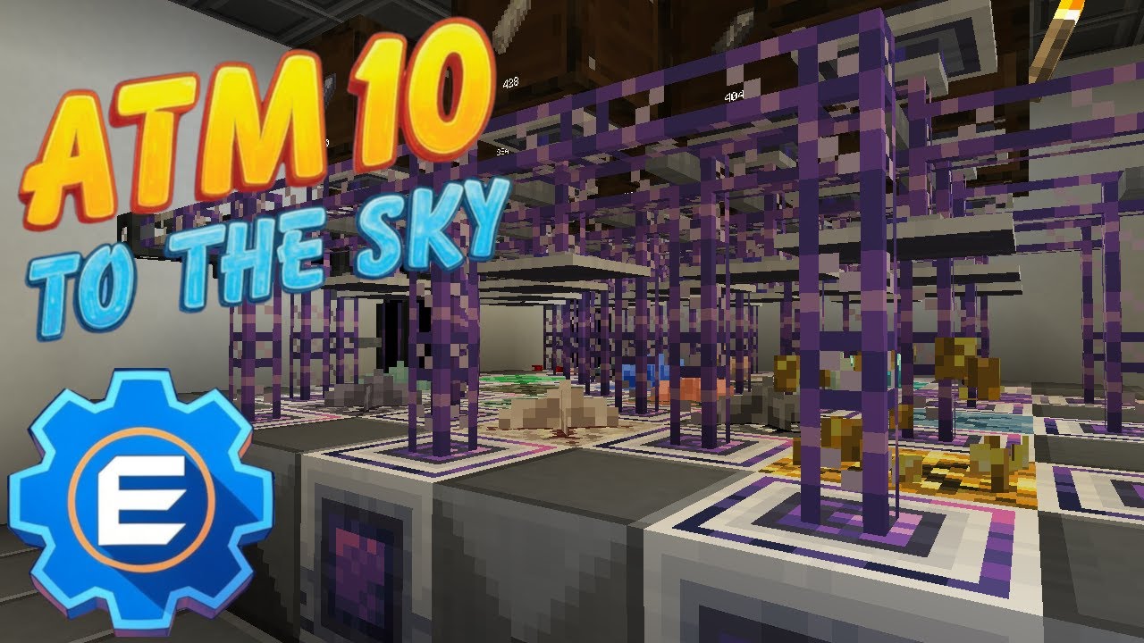All The Mods 10: To The Sky: Applied Energistics Geore Farm!! (Ep 7)