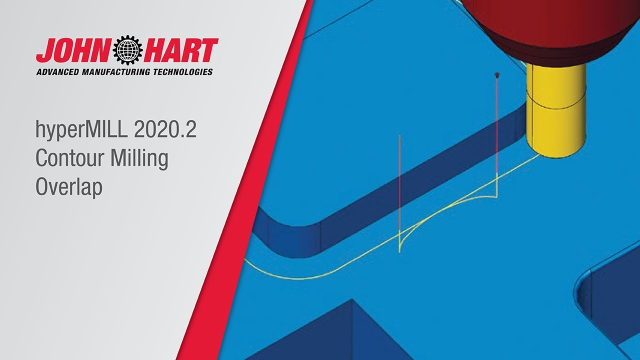 hyperMILL 2020.2 - Contour Milling Overlap