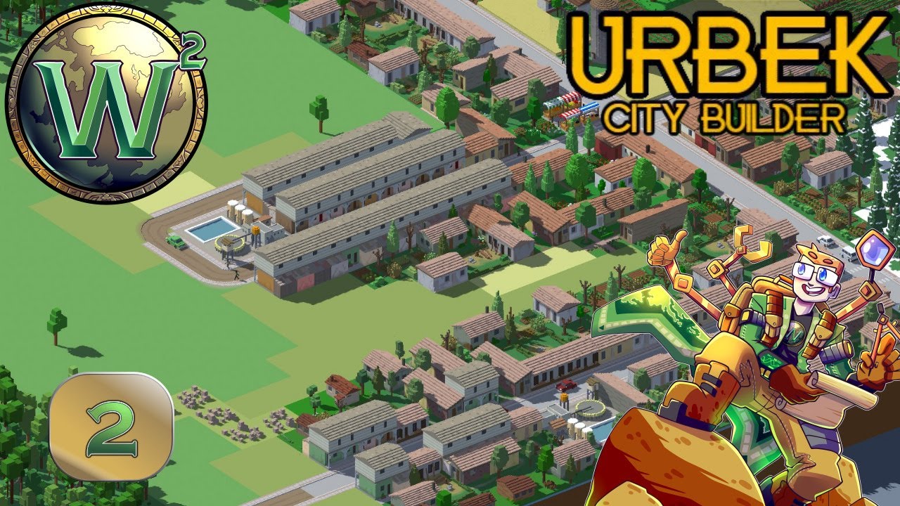 Urbek City Builder - Suburbia and Iron Mining - Let's Play - Episode 2