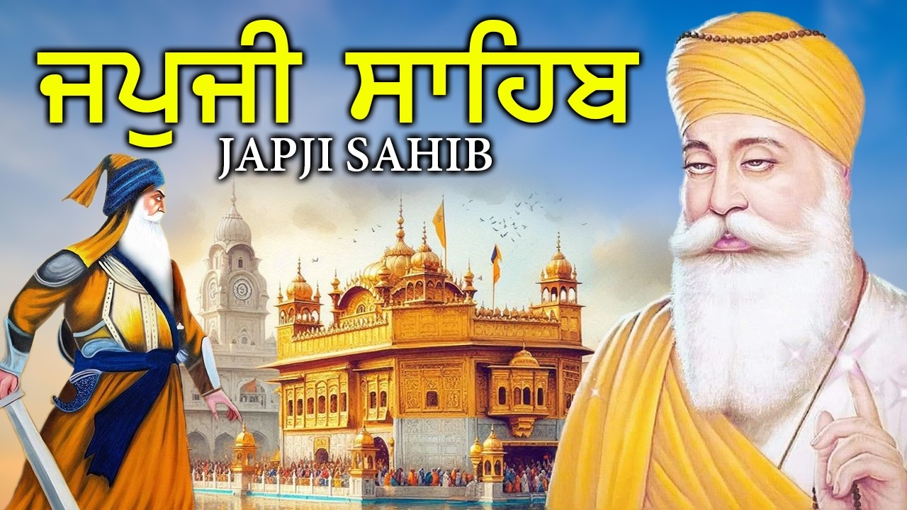 Morning Prayer (ਜਪੁਜੀ ਸਾਹਿਬ )Japji Sahib - In Very Sweet Voice - Lyrical Video #punjabi #japjisahib