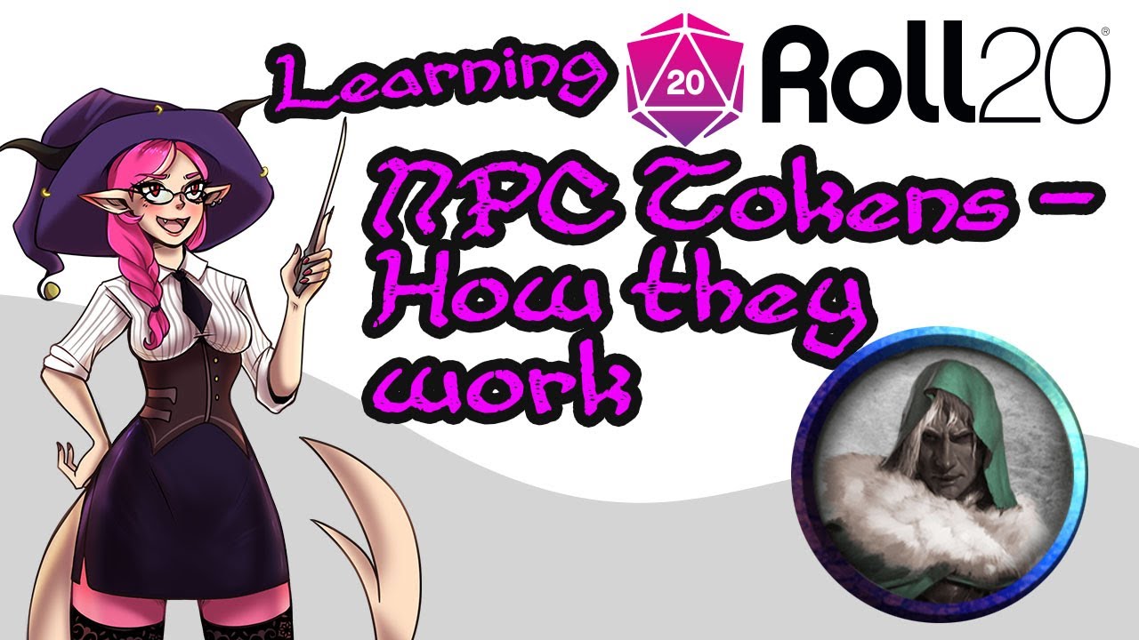 Токены NPC — как они работают — Roll20 — Dungeons & Dragons