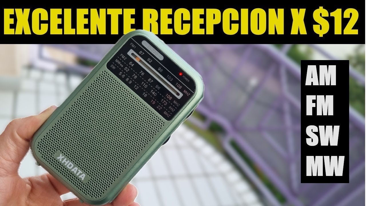 REVIEW RADIO PORTÁTIL XHDATA D220 UNA PEQUEÑA GRAN RADIO