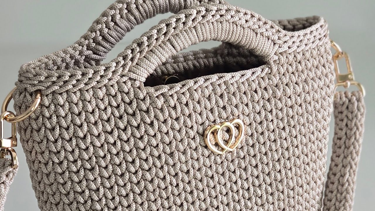Teil 1. Handtasche häkeln Anleitung 