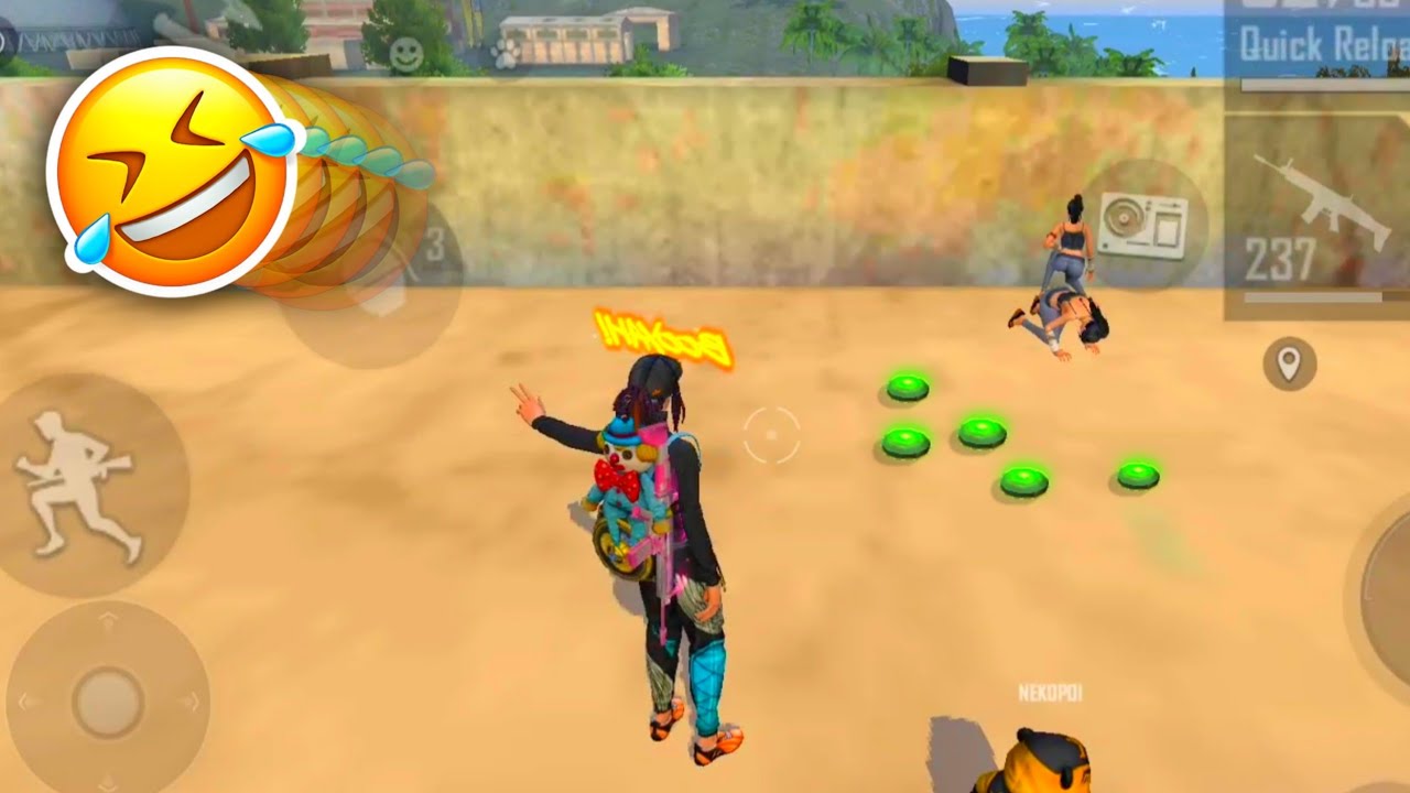 FREE FIRE Momen Lucu #27 - Mencyduk Duo Kembar Ngendok Factory :)