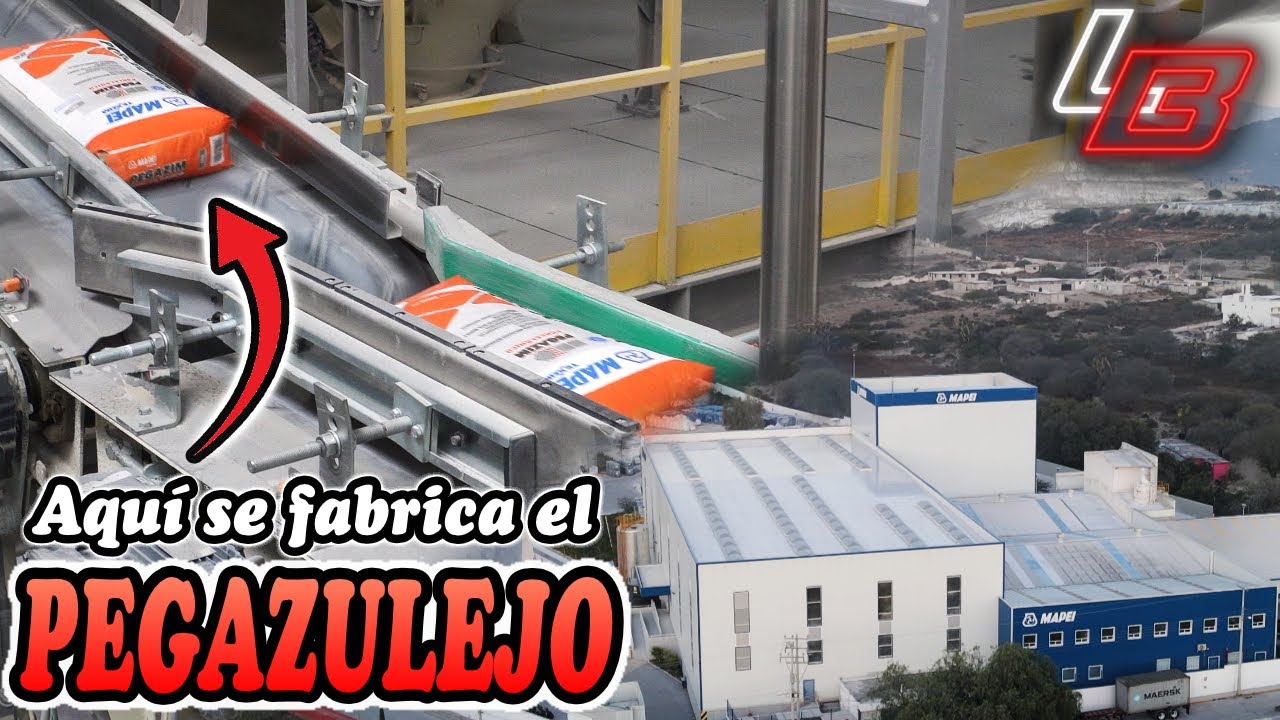 ¿En dónde se fabrican los Adhesivos cerámicos? || Tour por la planta de @MAPEIMéxico en Zimapán.
