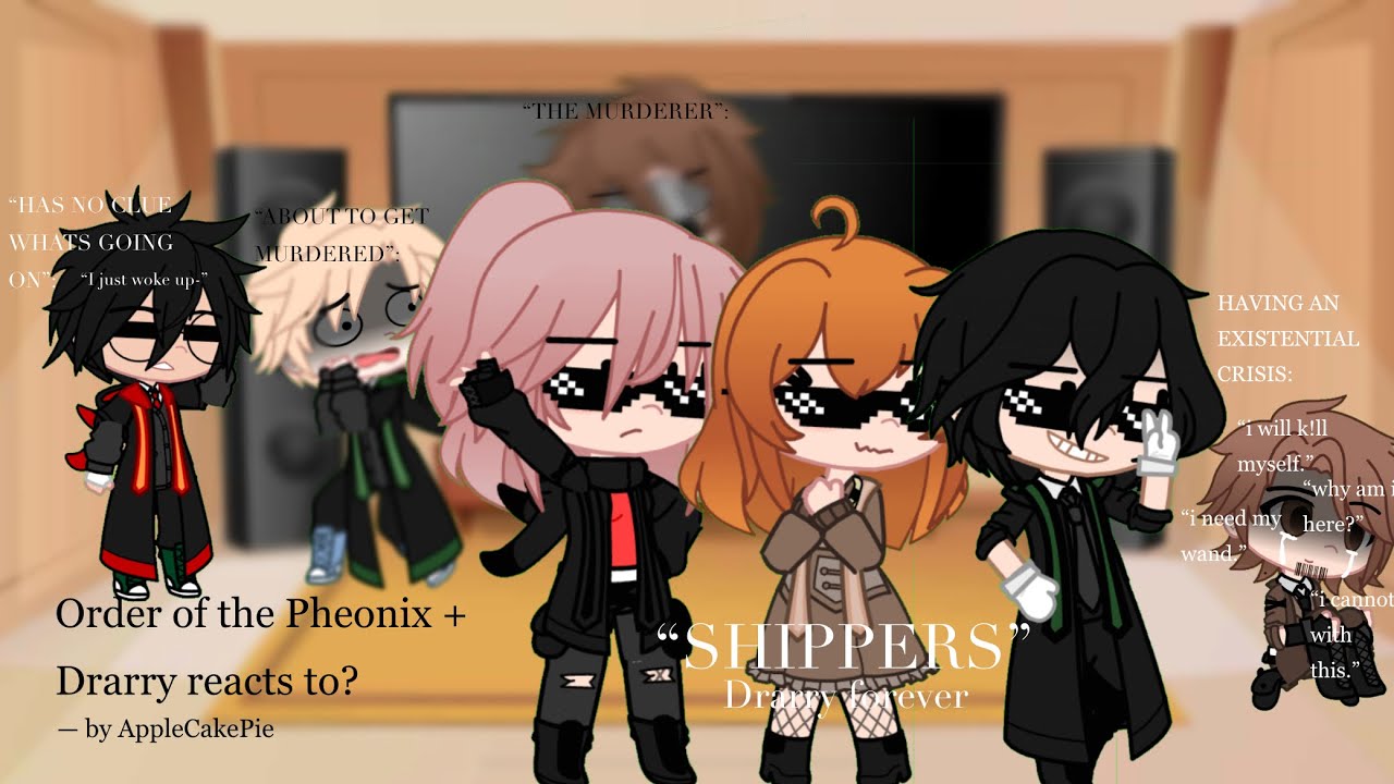Order of the Phoenix + Drarry reacts to? [] Part 3 [] Requested