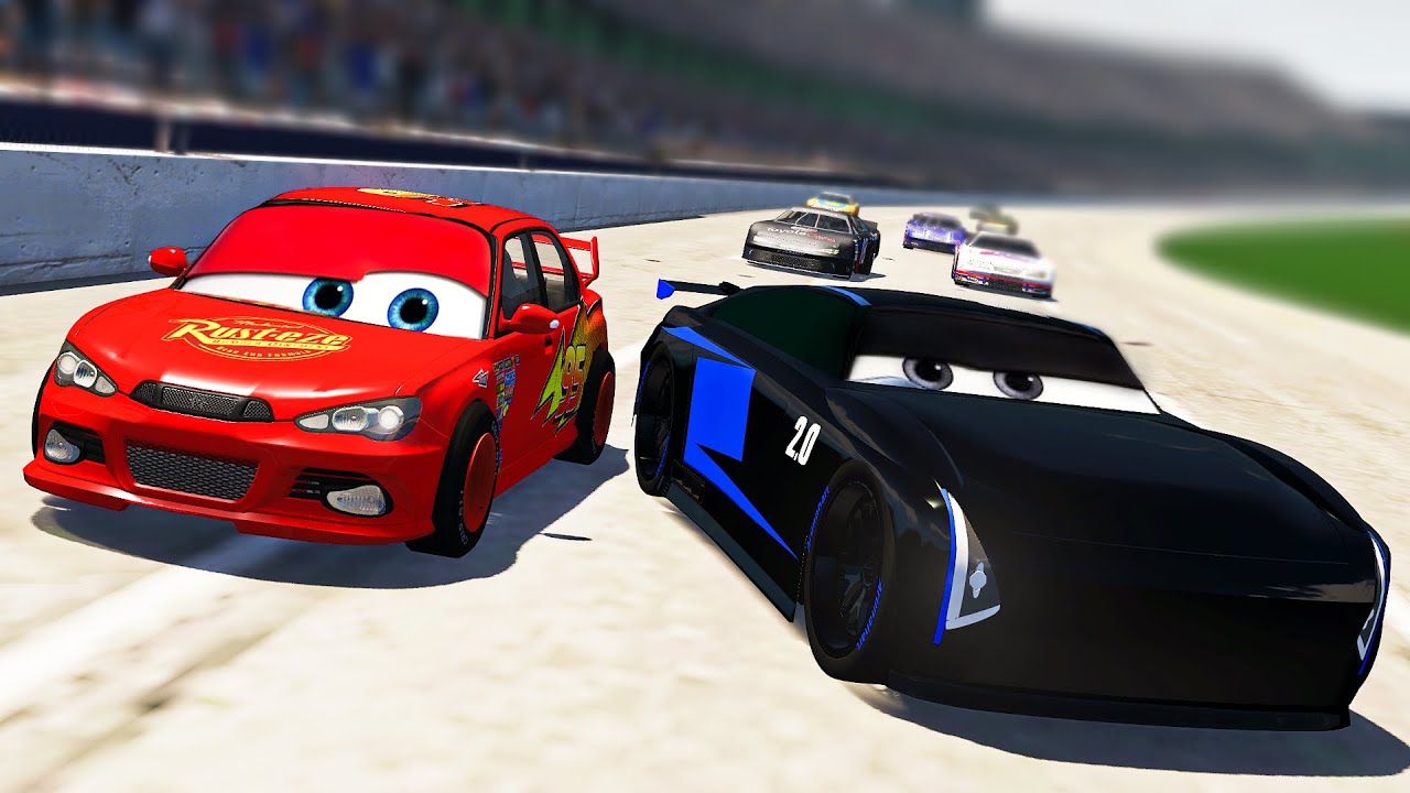 Lightning McQueen's Big Crash | Cars Movie Remake | BeamNG.Drive Movie
