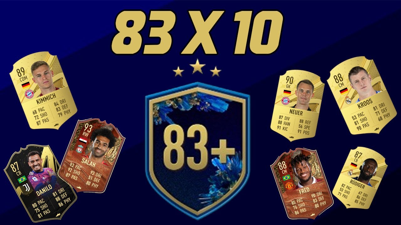 WE OPEN THE 83 X 10 SO YOU CAN SAVE YOURS!!!! FIFA 23 SBC