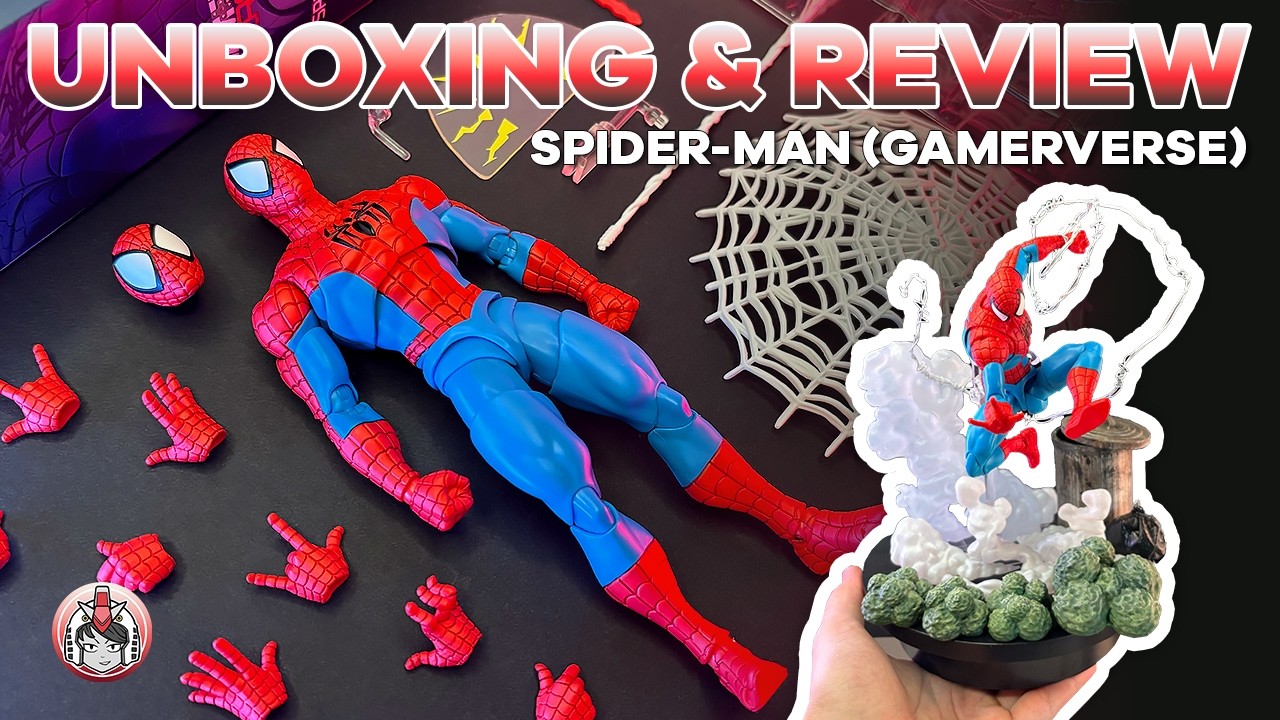 MAXIMUM SPIDER! | Spider-Man (Gamerverse) S.H.Figuarts | Speed Unboxing | ASMR | Marvel