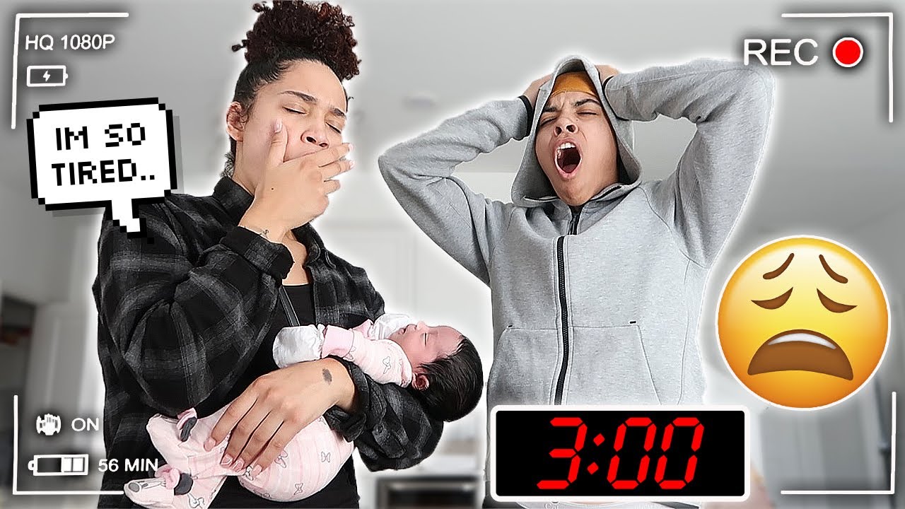 24 HOURS WITH OUR NEWBORN BABY!! *GETS CRAZY*