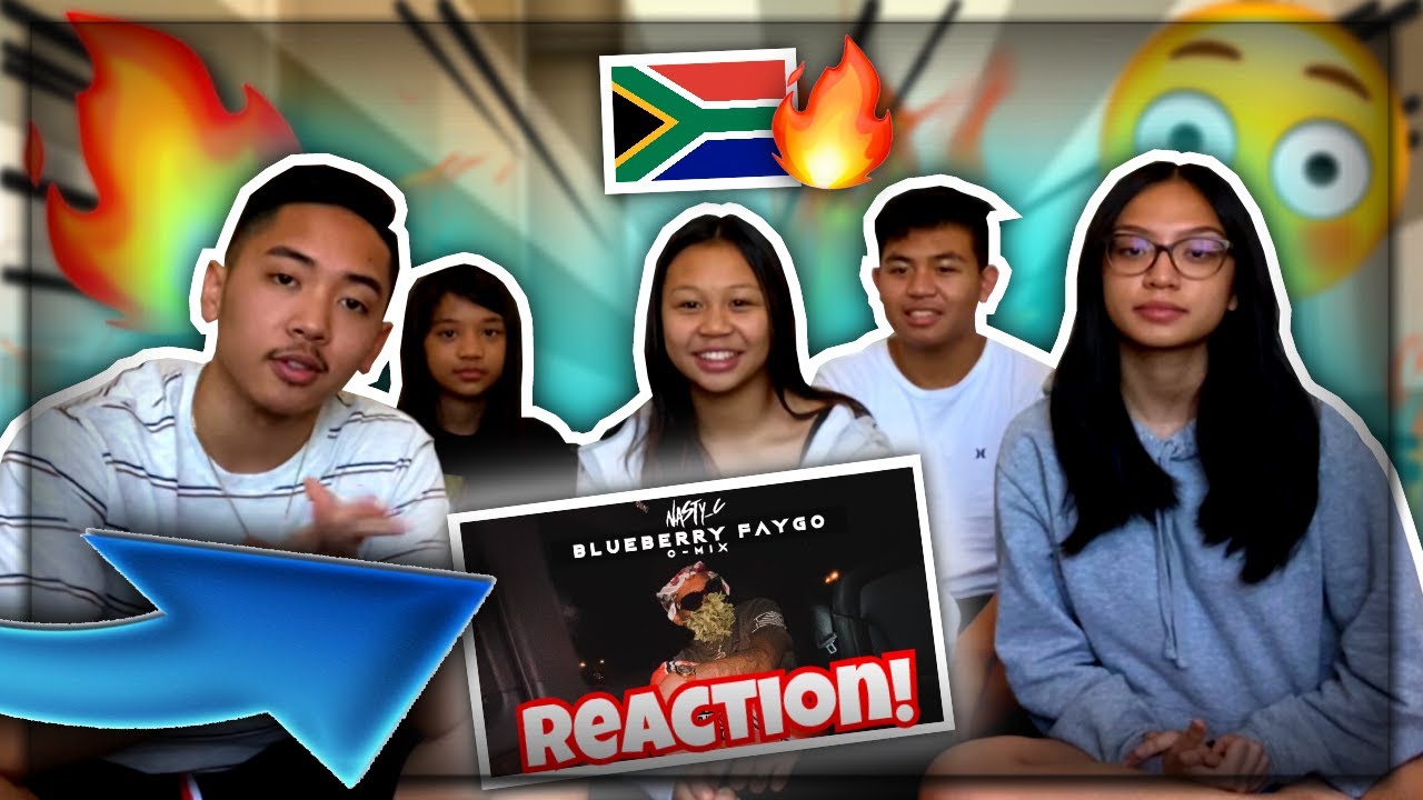 Americans FIRST REACTION To Nasty C - Blueberry Faygo [C-Mix] | South African Musician Rapper Music