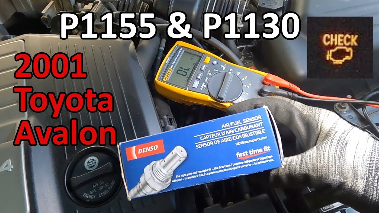 Toyota P1155 and P1130 codes - FIXED!