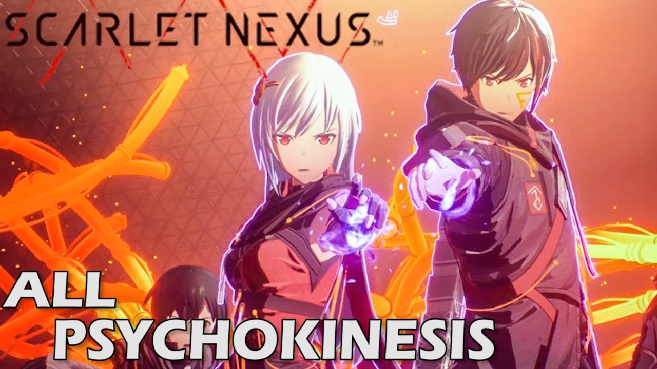 SCARLET NEXUS PS5 | Yuito Sumeragi | All Psychokinesis Style