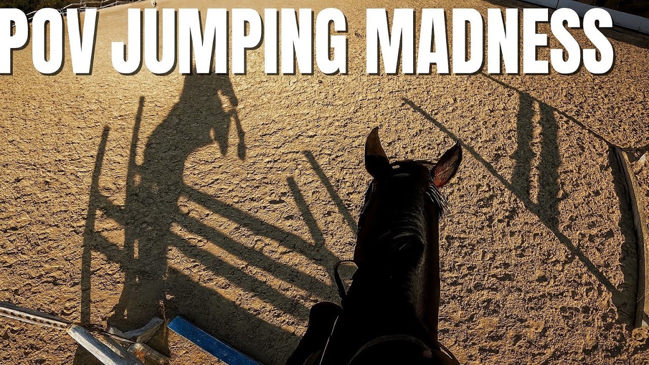"Adrenaline Horse Ride POV | Extreme Jumping Madness!"  