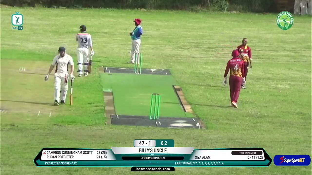 Match Highlights: Joburg SunAces  Vs Billy's Uncle