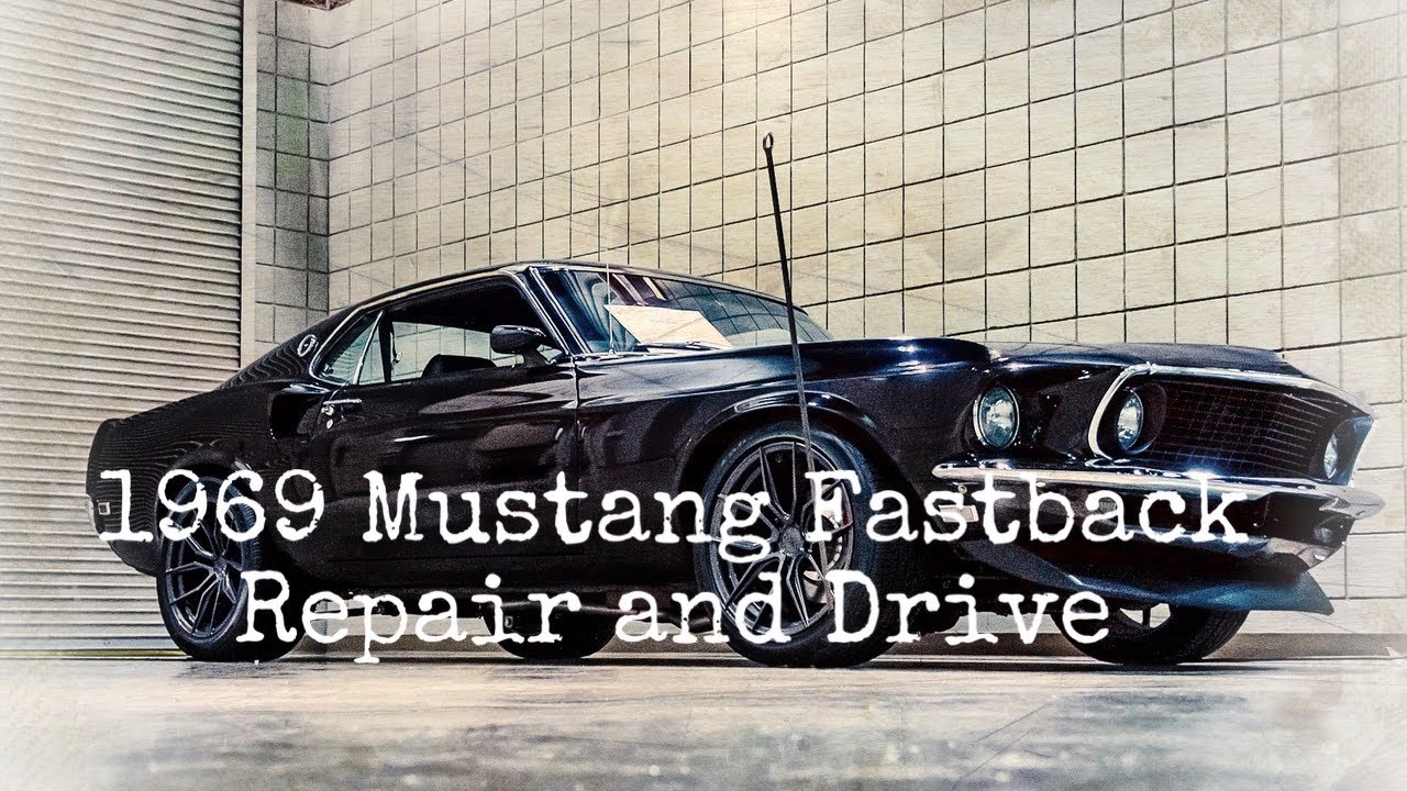 1969 Ford Mustang Fastback 351W Roller 5 Speed T5 Rear End Leaf Spring Repair Test Drive