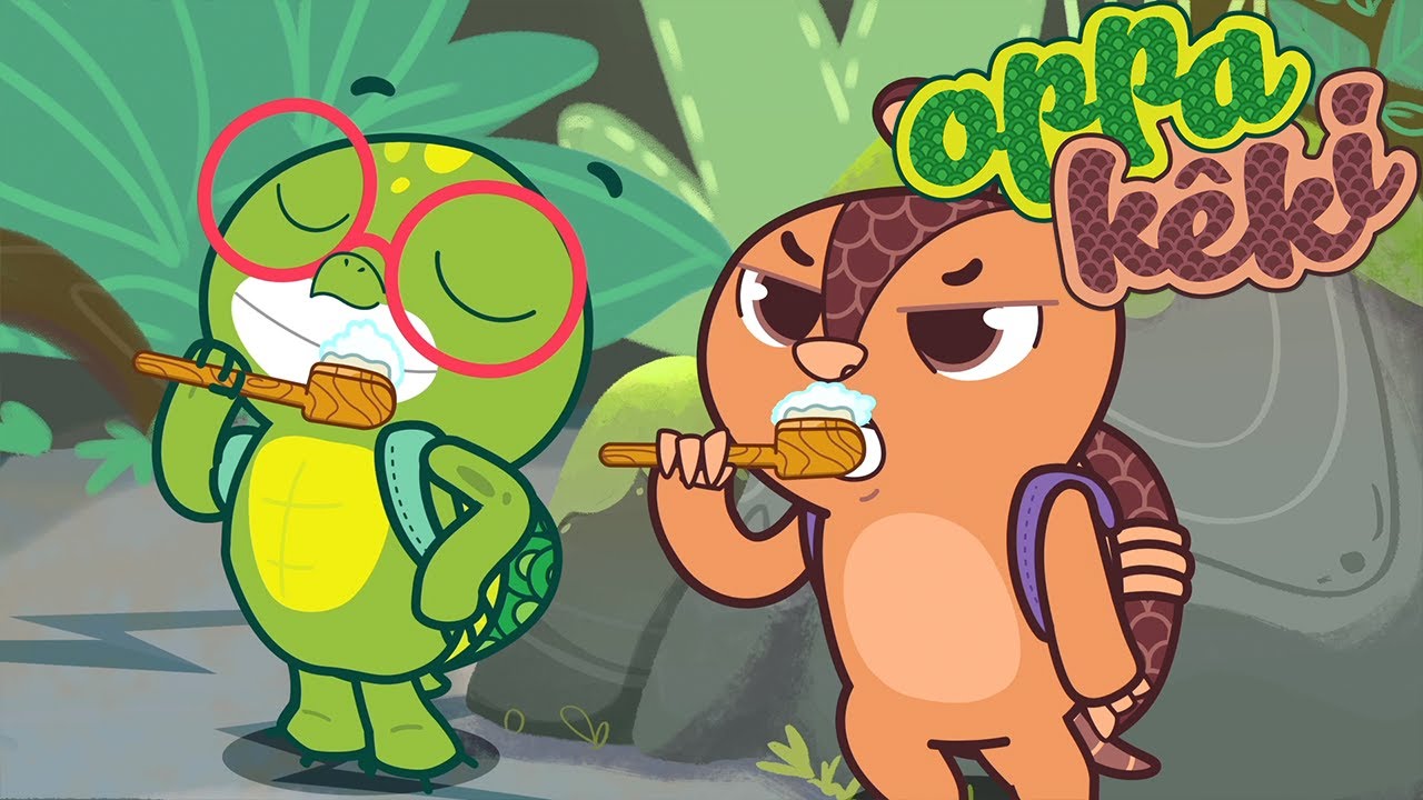 Brush Your Teeth | OPPA K&Ecirc;KI | Cartoons for Children