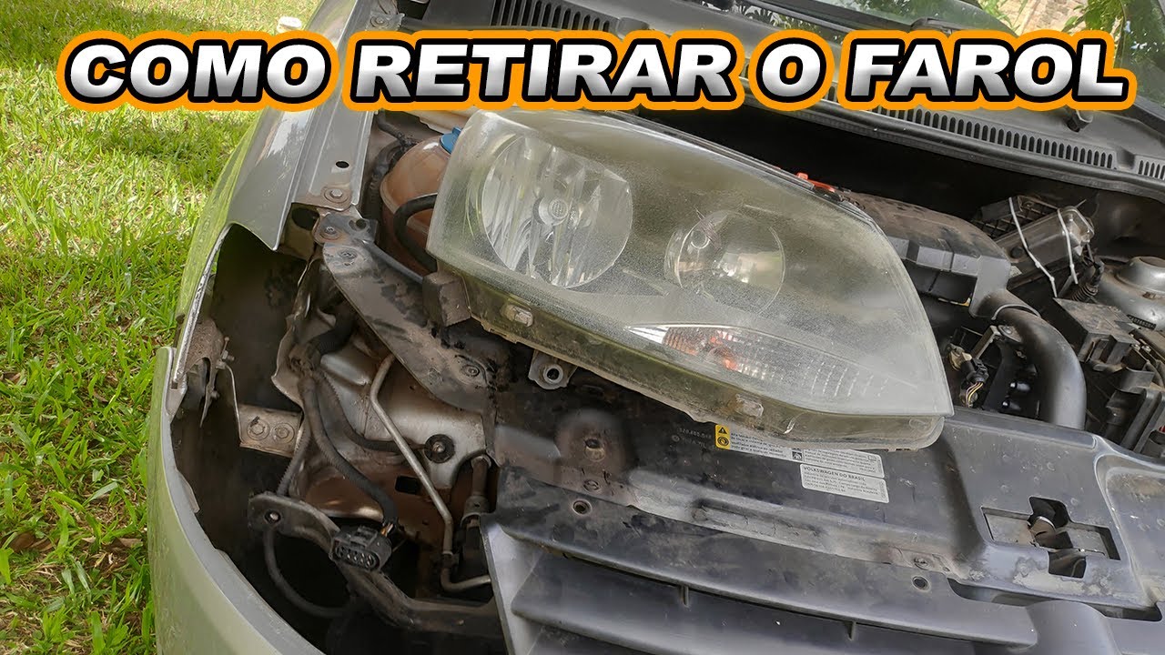 Como Retirar o Farol do Fox sem Retirar o Parachoque.