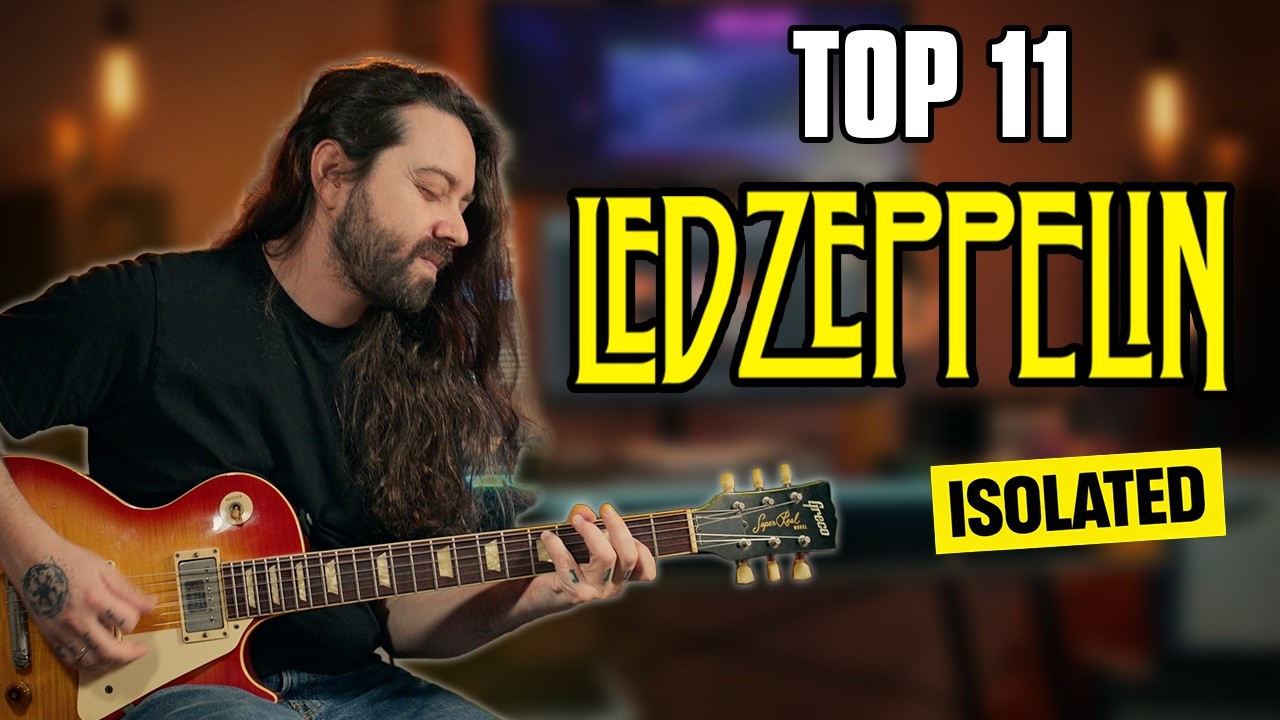Top 11 Led Zeppelin Riffs - No Talking (Jimmy Page’s Greatest)