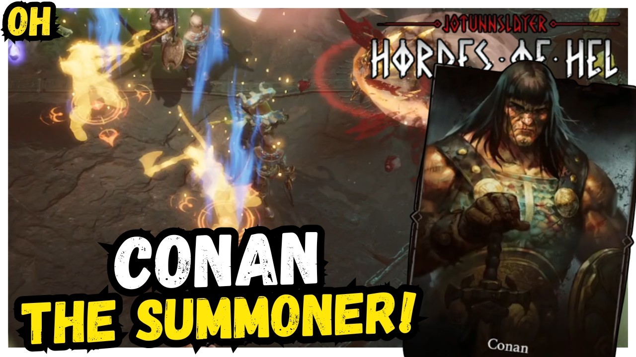 Conan THE SUMMONER!! Jotunnslayer!