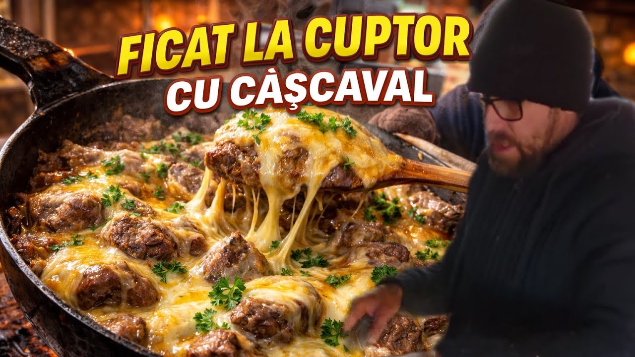 Mâncărica de ficat cu cașcaval la cuptor ! 