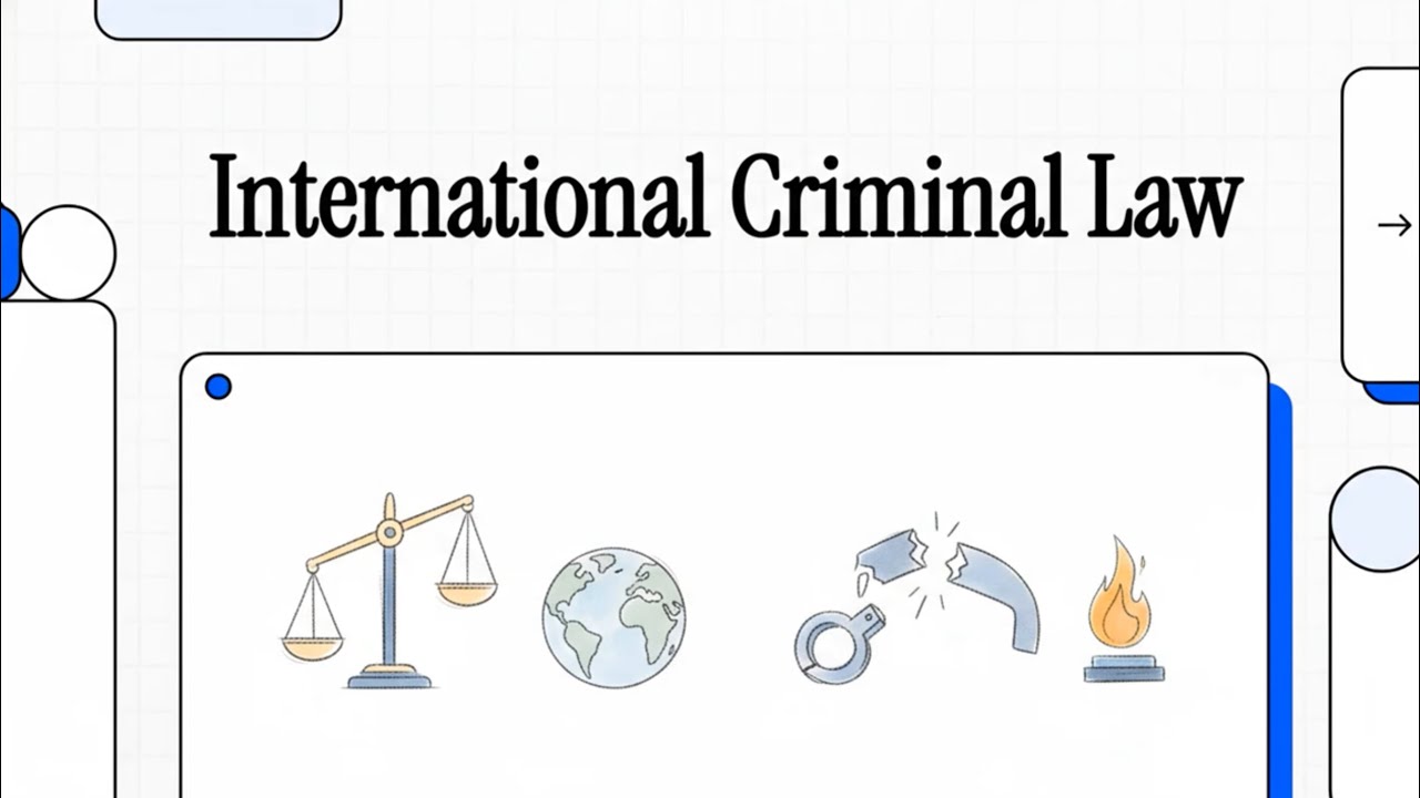 International Law &ndash; International criminal law 