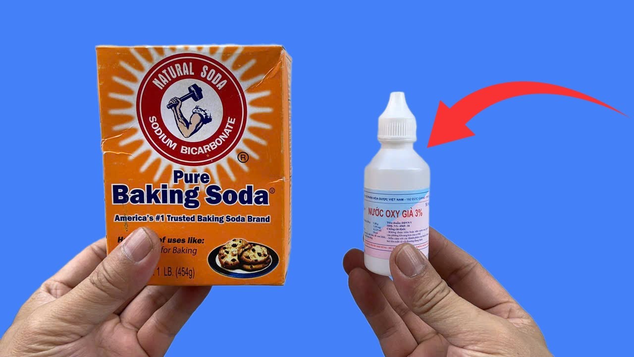 The hidden secret of HYDROGEN PEROXIDE + BAKING SODA power
