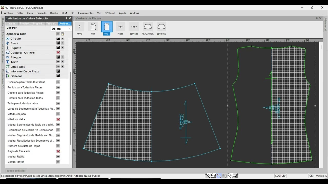 CONFIGURACION ESPEJO DE 3D OPTITEX