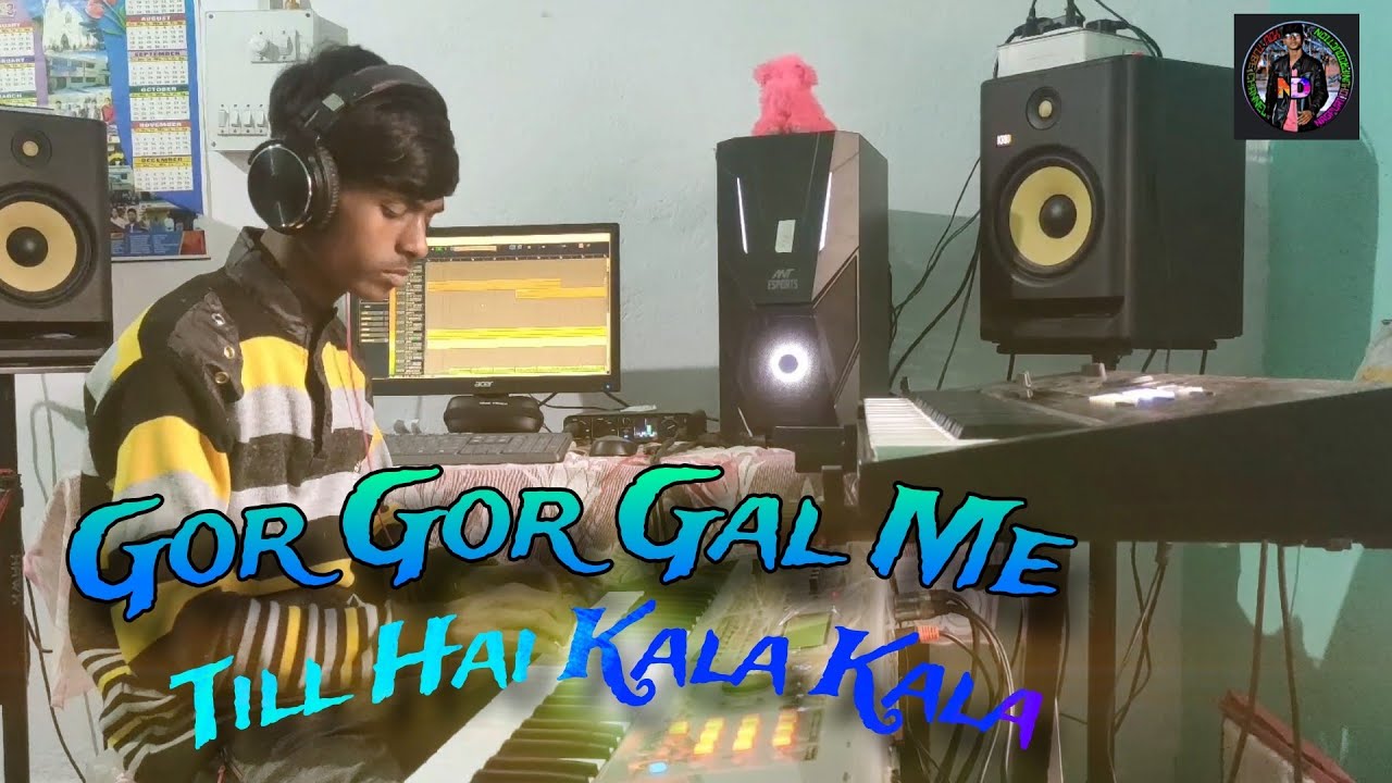 Gor Gor Gal Me Til // Nagpuri Instrumental music Full HD II 2024 keyboard cover by Vishal Ram Mahli