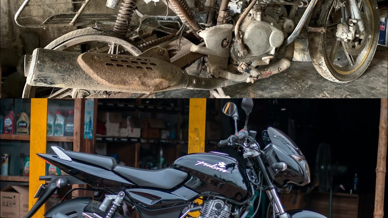 Pulsar Bike Full Restoration | Restoring Pulsar 150 Bike 2009 Model | Pulsar Bike Complete Rebuild