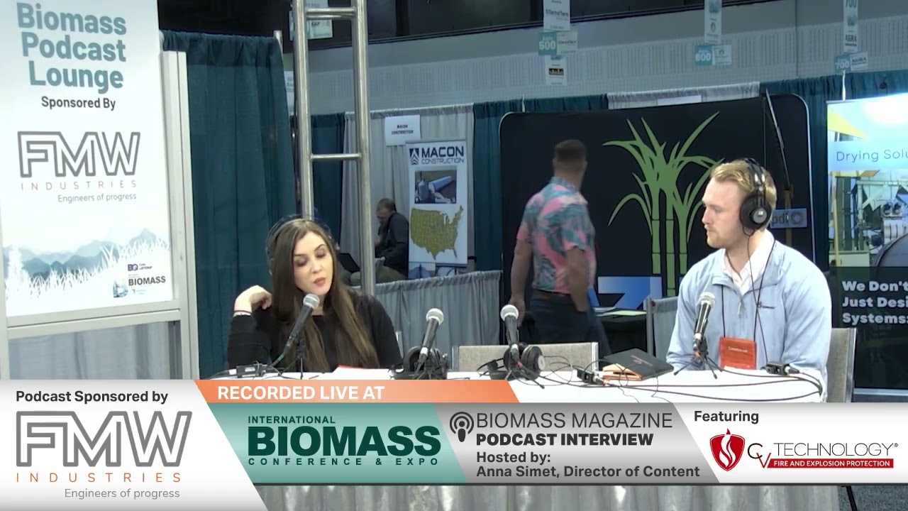 Biomass Conference Podcast Series: Live with CV Technology, Inc.