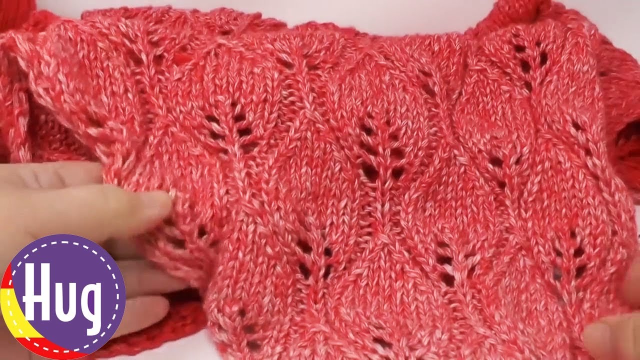 Chal Catch a Smile fácil tejido a dos agujas con Woolly Hugs