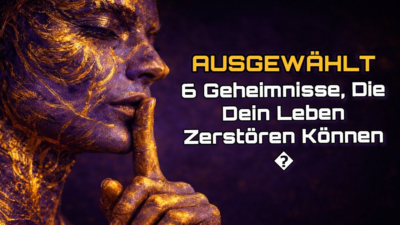 AUSERWÄHLT: 6 Geheimnisse, die dein Leben zerstören können👉