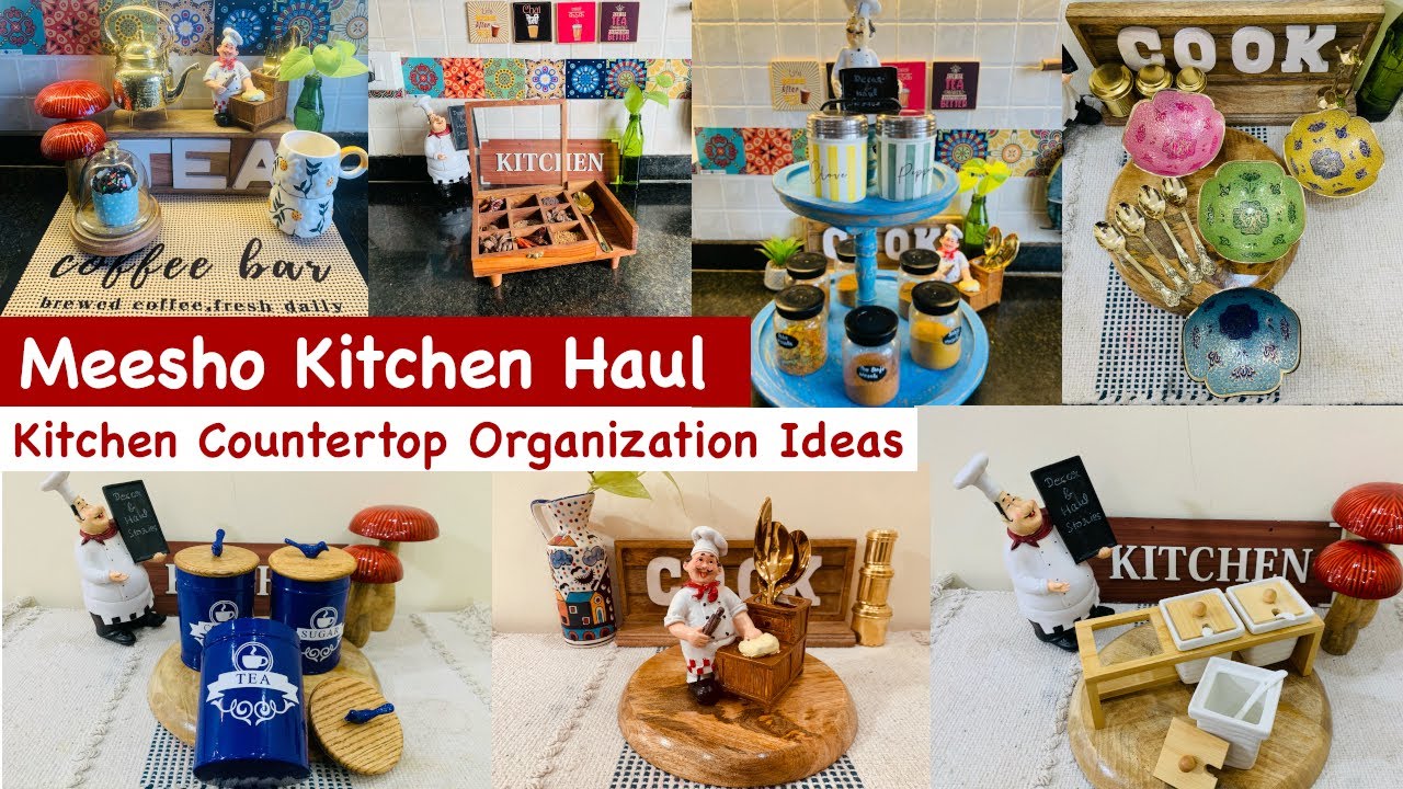 MEESHO Must Have KITCHEN items | Simplify Your Space with Kitchen Organization Ideas #meeshohaul