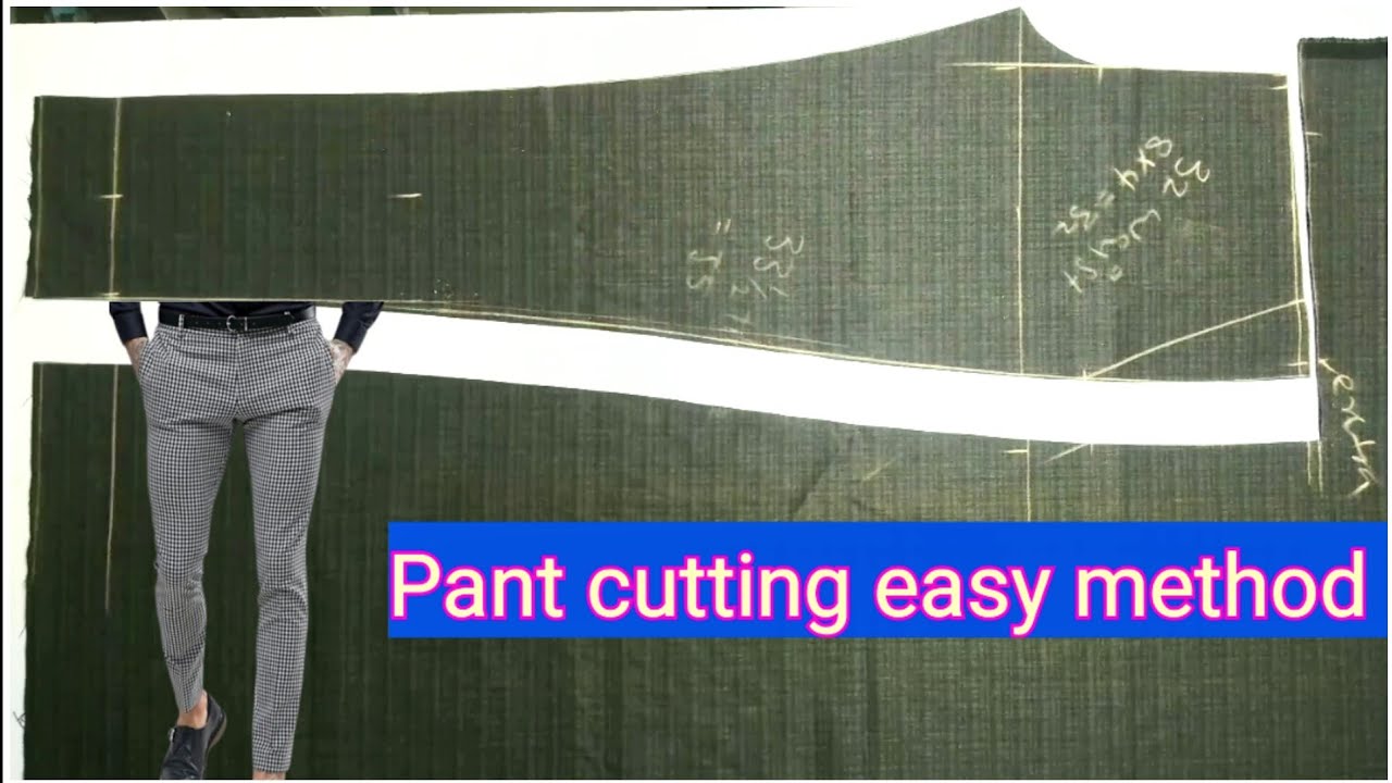 Perfect formal Pant cutting 2019 || Body fit pant cutting || How to pant cutting 2019 ||