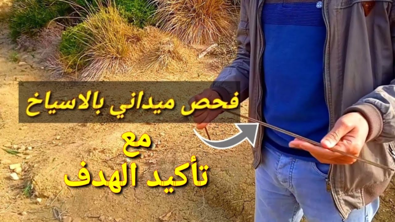 أفضل وأسهل طريقة للفحص بالاسياخ على الميدان بشكل شامل وبدون إشارات Treasure hunt