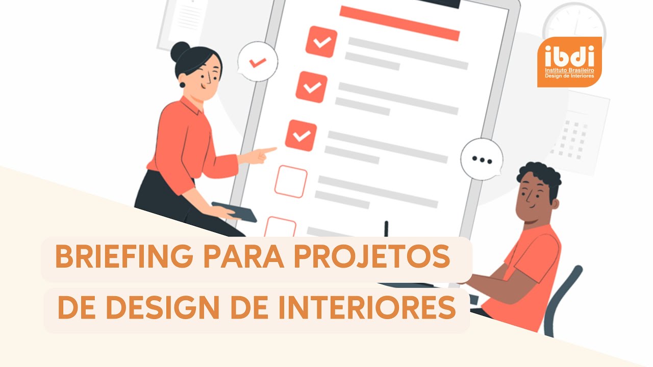 Briefing para projetos de design de interiores