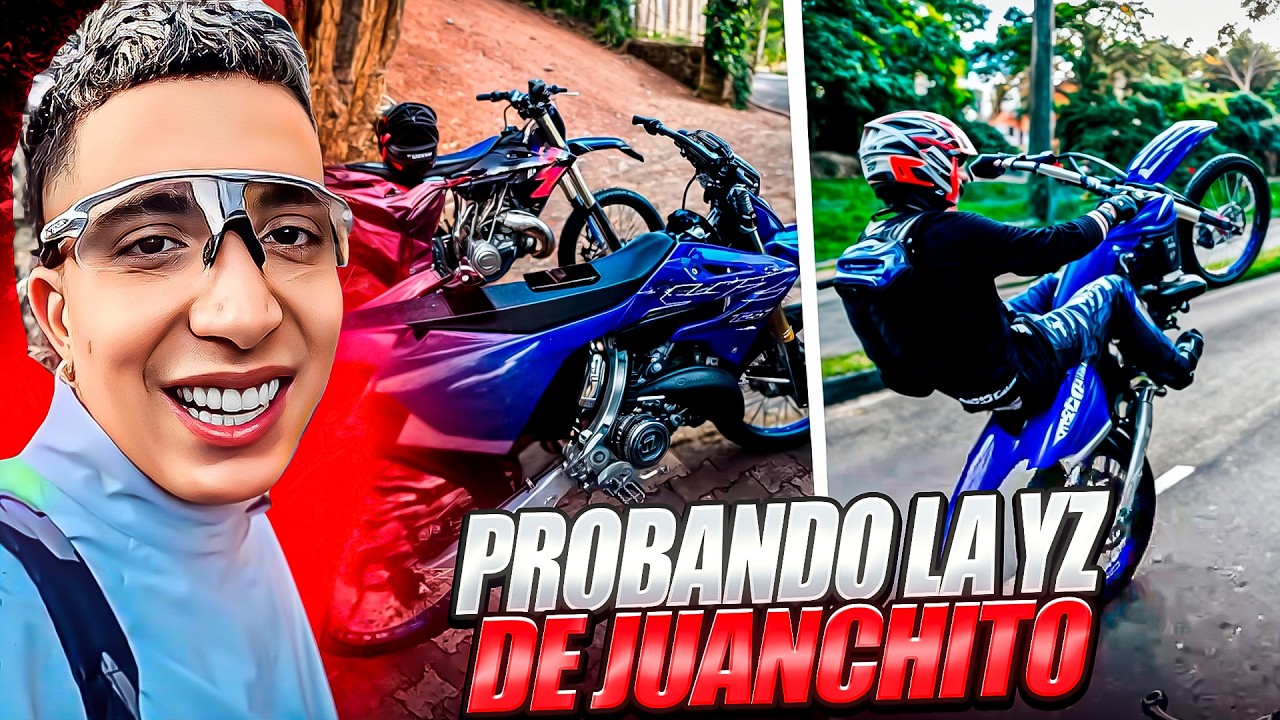 &iexcl;LA YZ 125 DE JUANCHITO EST&Aacute; A OTRO NIVEL! 😱🏍️ | MR STIVEN